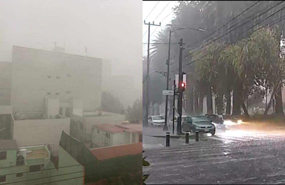 lluvia del 10 de septiembre en CDMX