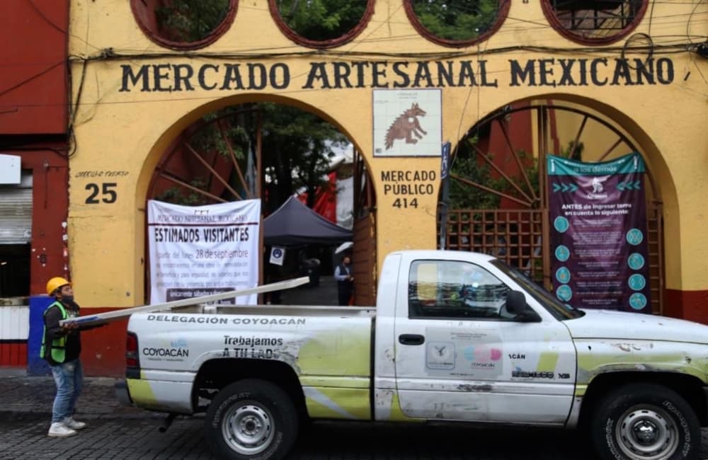 remodelarán mercado de artesanías en coyoacán