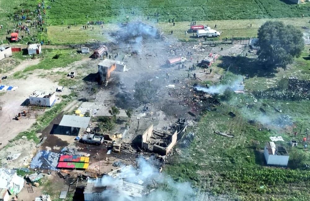 explosiones en Tultepec