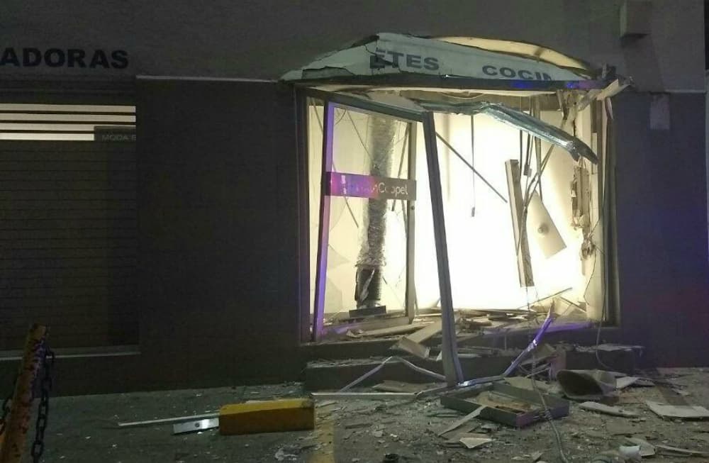 robo de un cajero automático en Atizapán