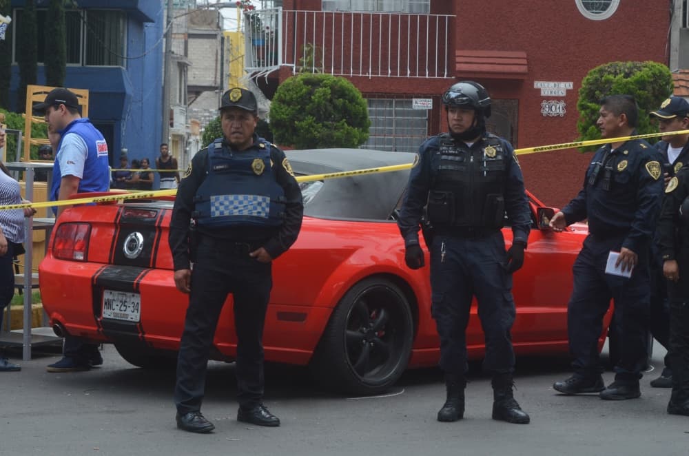 balacera en el mercado de Mixcalco