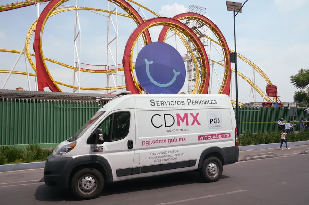 sobreviviente de accidente en la Feria