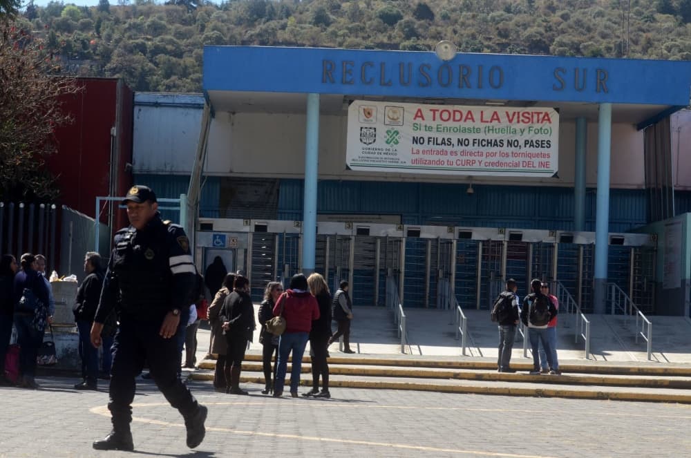 fuga de tres reos del Reclusorio Sur