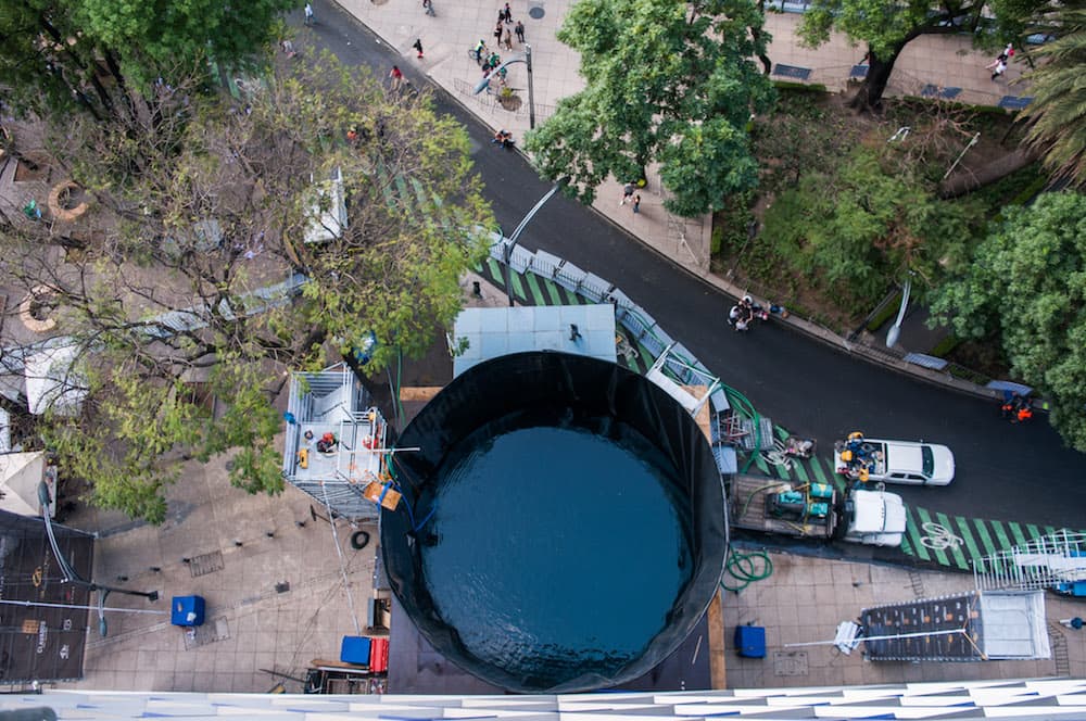 Clavados de altura se posponen