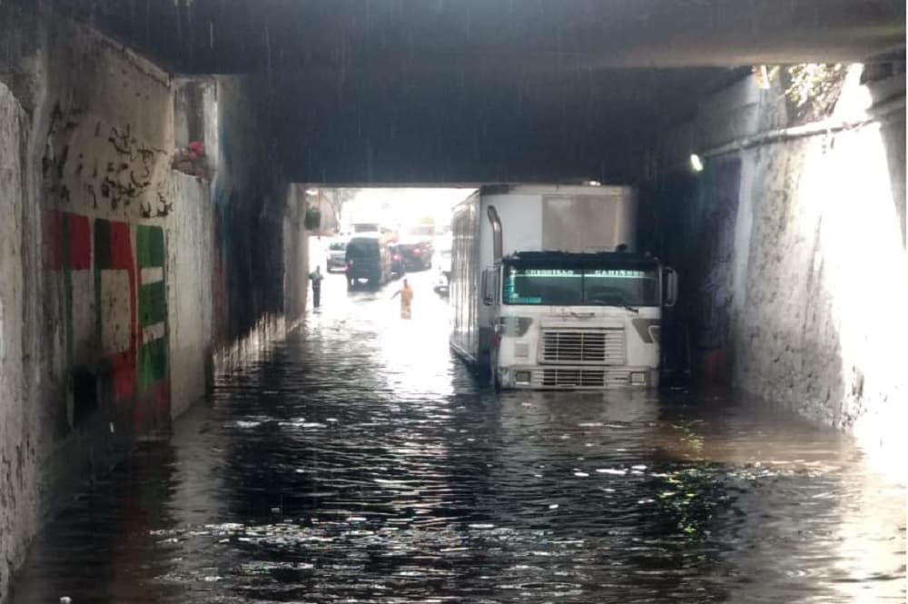 inundaciones en la Ciudad de México y el Edomex