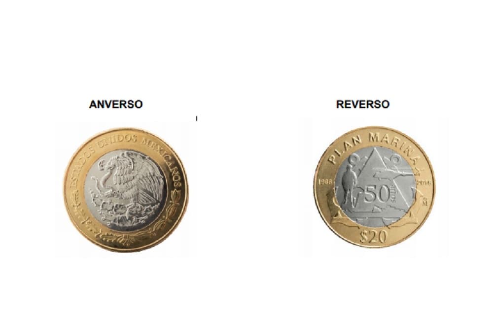 presentan nueva moneda de 20 pesos