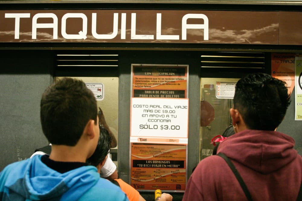 precio del boleto del metro