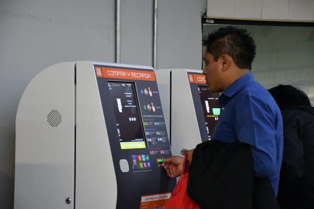 tarjeta vieja del Metro