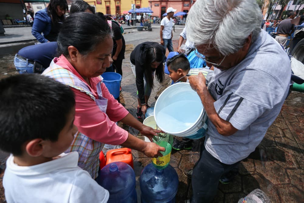 corte de agua