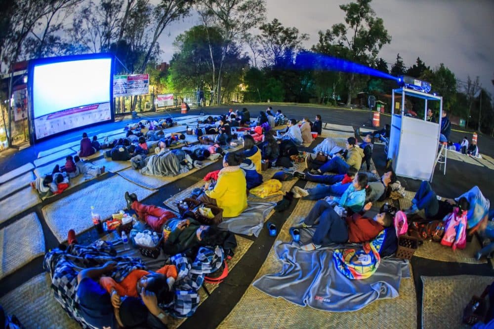 cine al aire libre en la CDMX