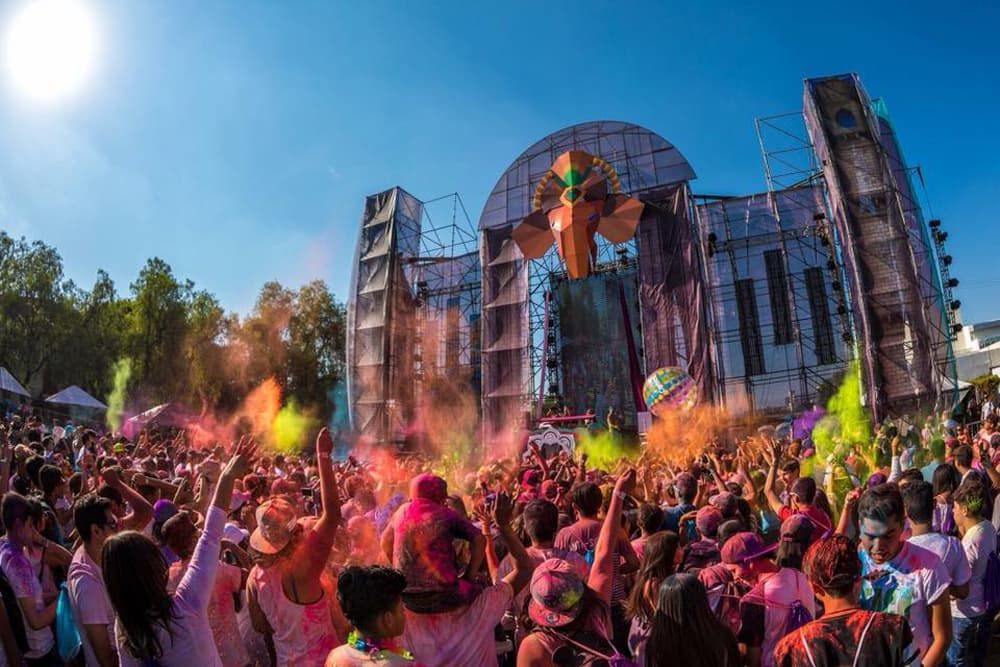 Holi Dance of Colours en CDMX
