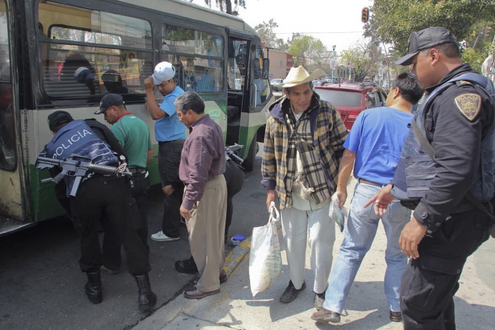 inseguridad en el transporte