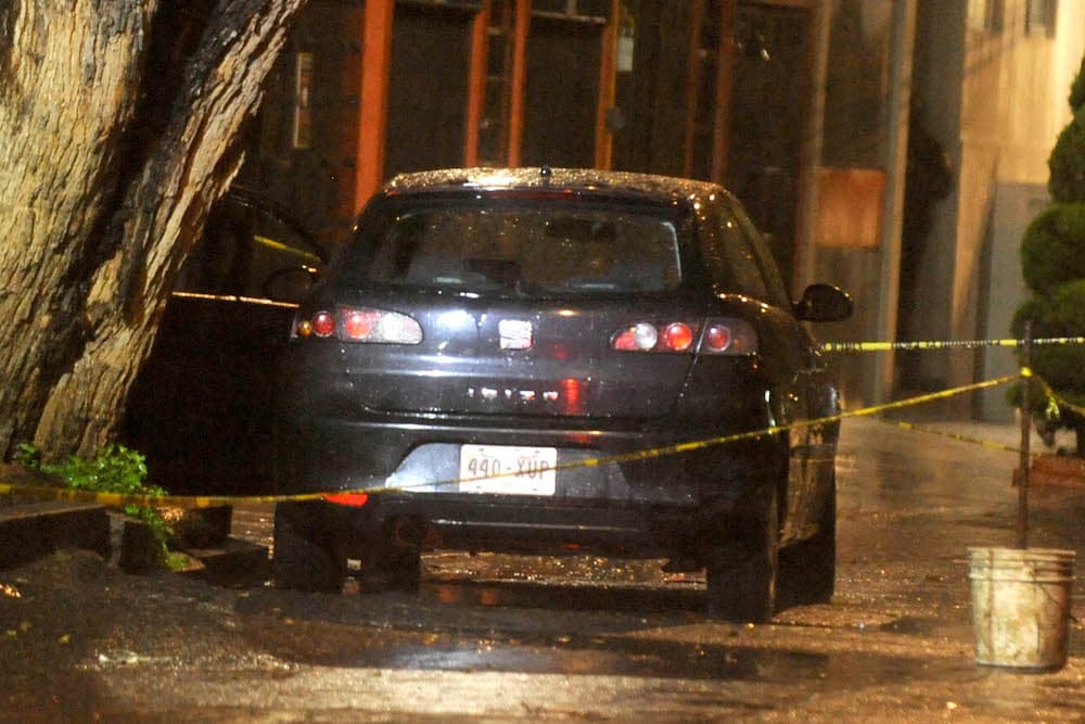 Balacera en la colonia del valle