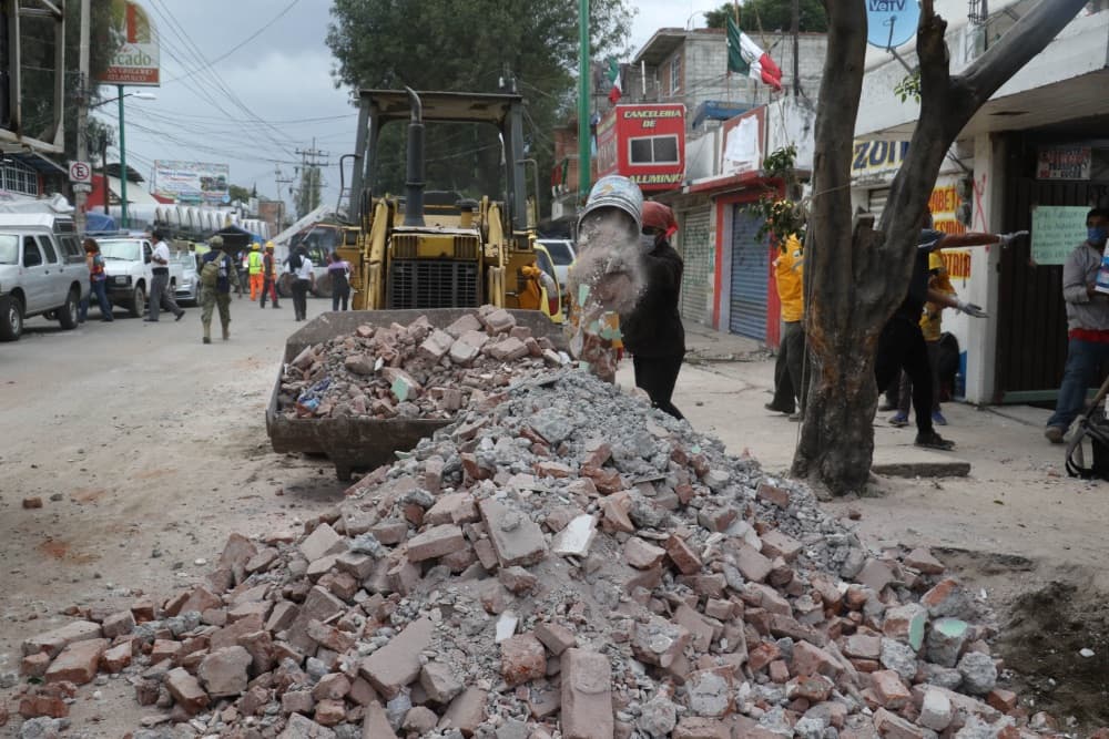 sismo en Xochimilco