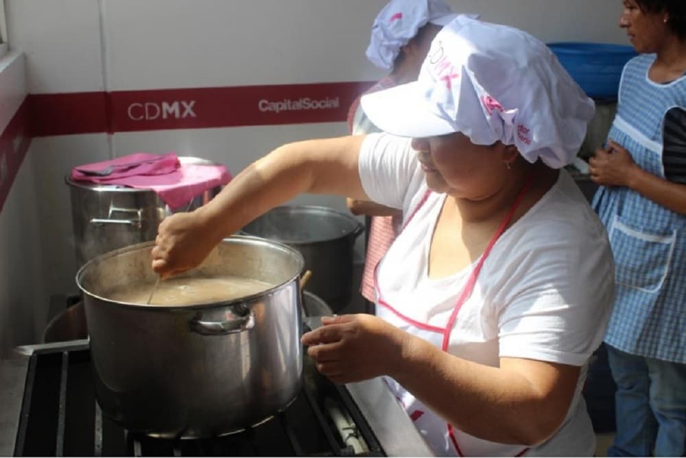 Adultos mayores administran este comedor comunitario en la CDMX