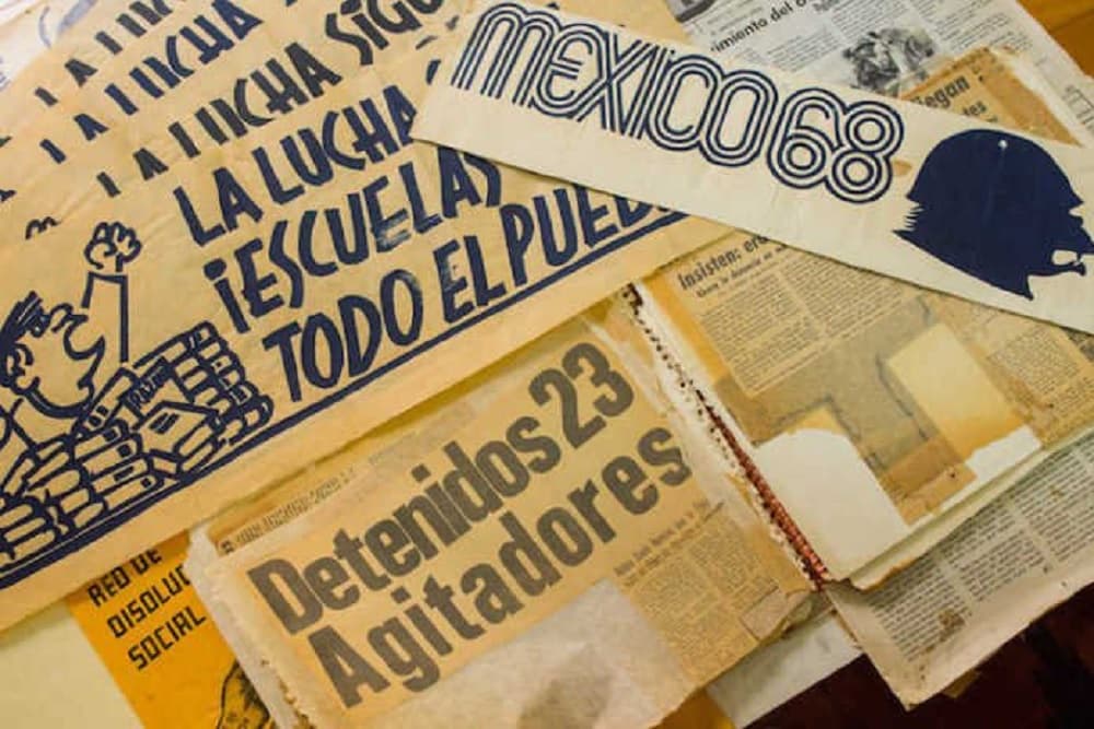 crónica de la matanza de Tlatelolco