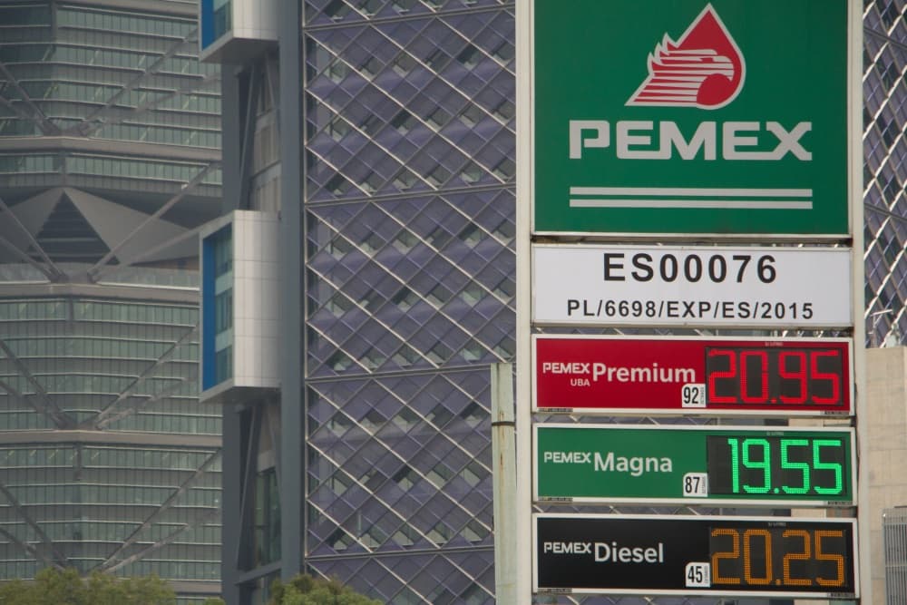 precio de la gasolina Magna