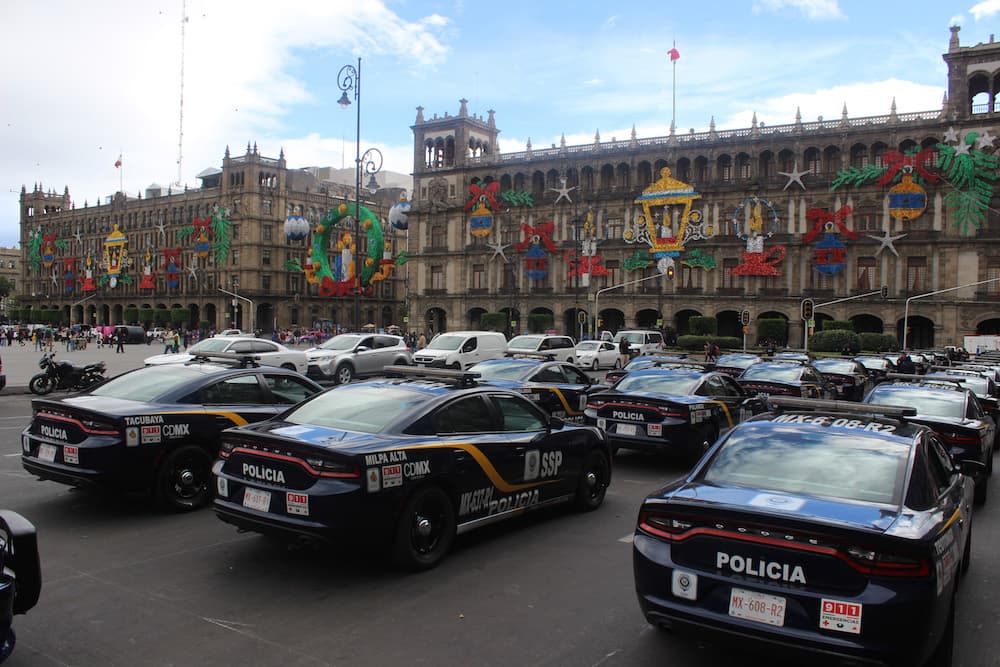 cierres viales por la toma de protesta