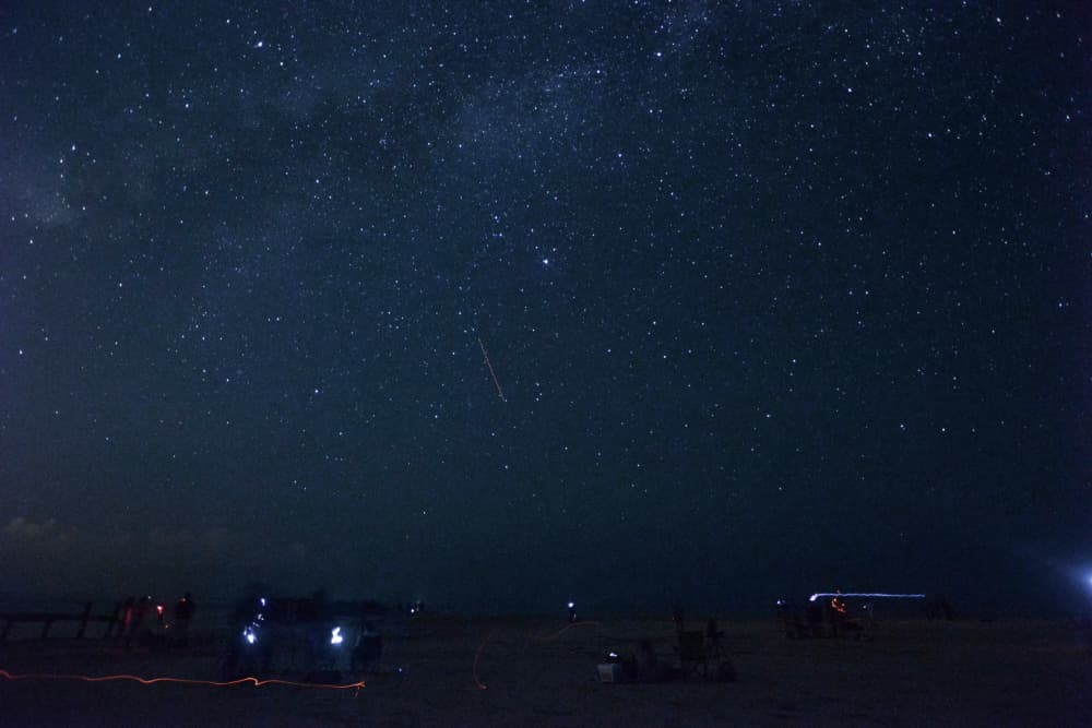 primera lluvia de estrellas de 2019