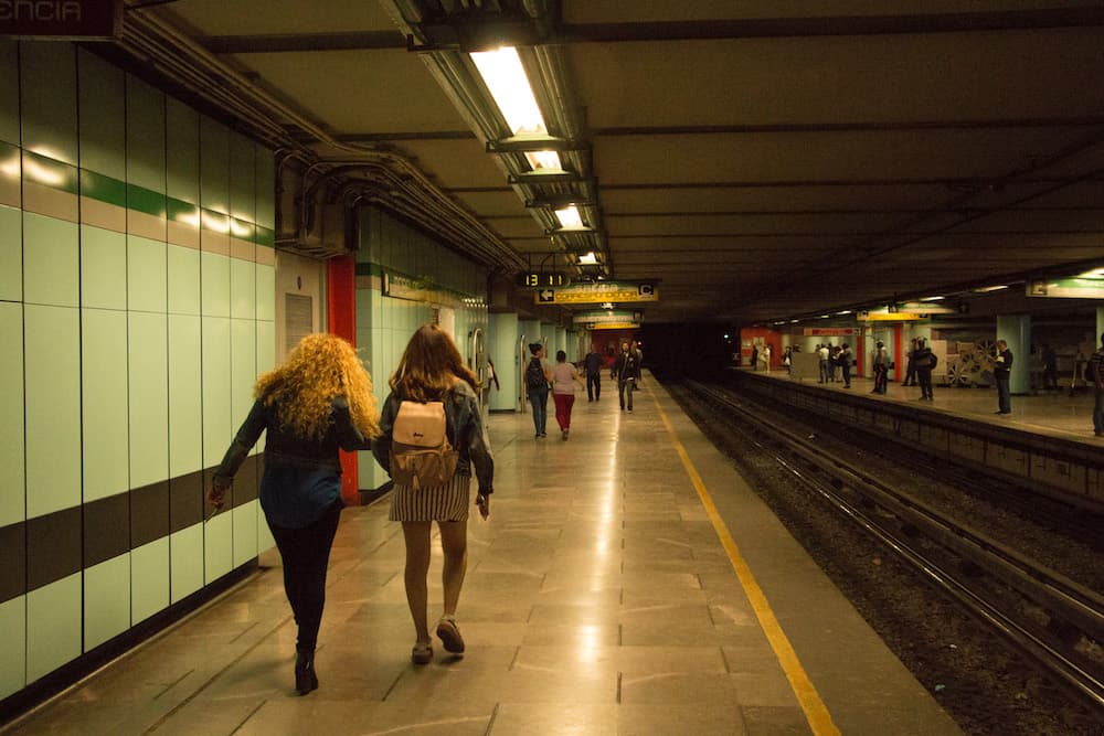 presuntos acosadores en el Metro