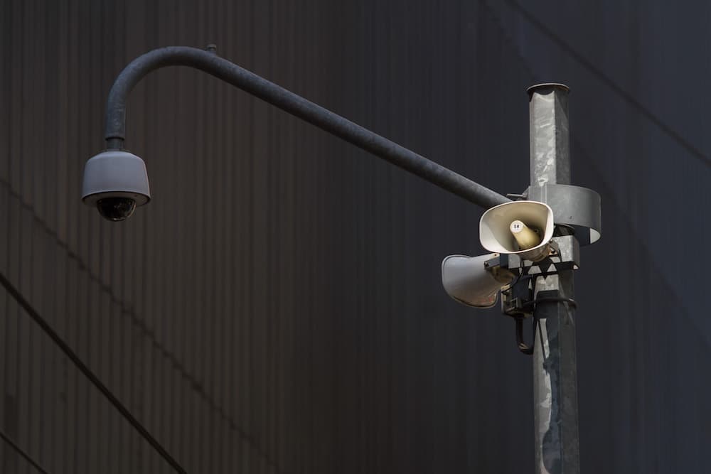 pruebas en los altavoces de la alerta