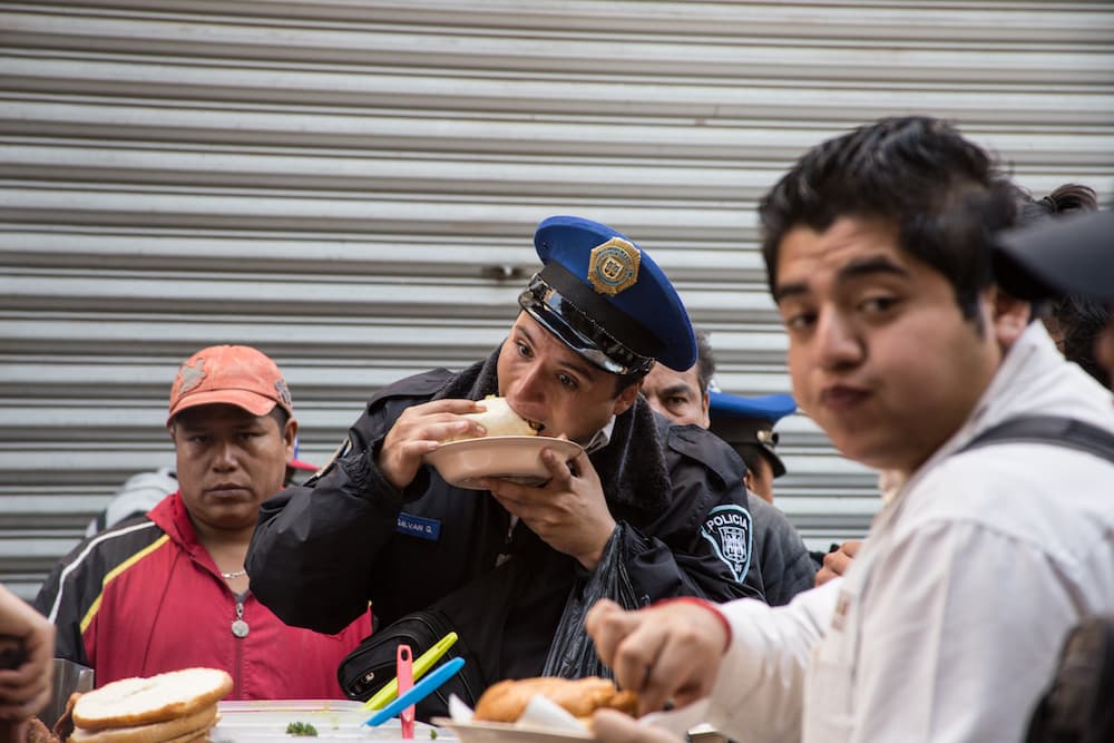dieta a policías
