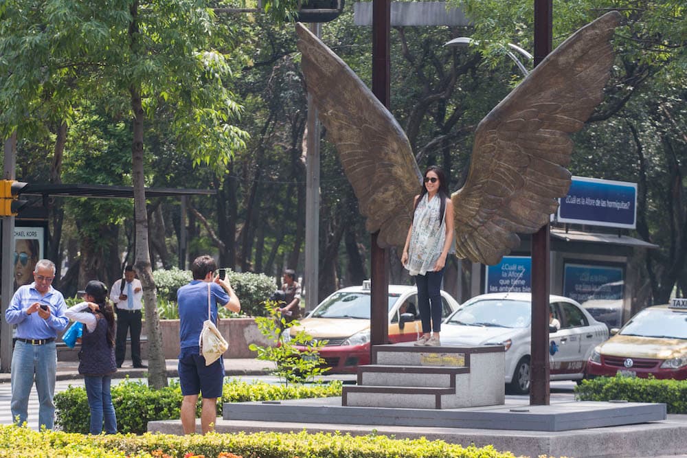 estatuas de Paseo de la Reforma