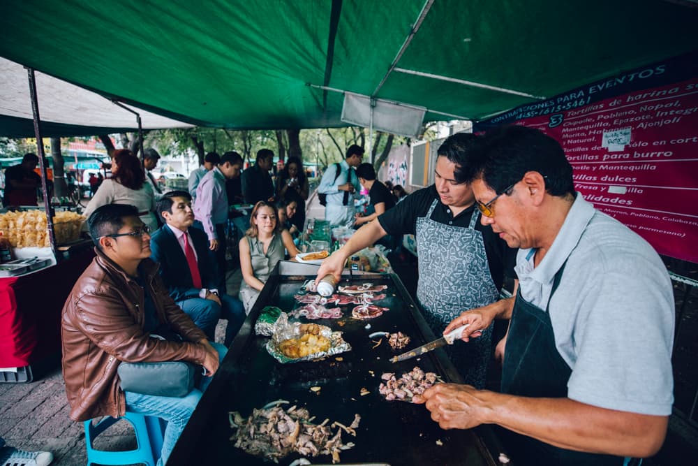 comida callejera CDMX centro