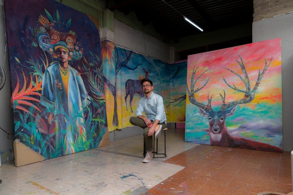 Artista Jorge Tellaeche