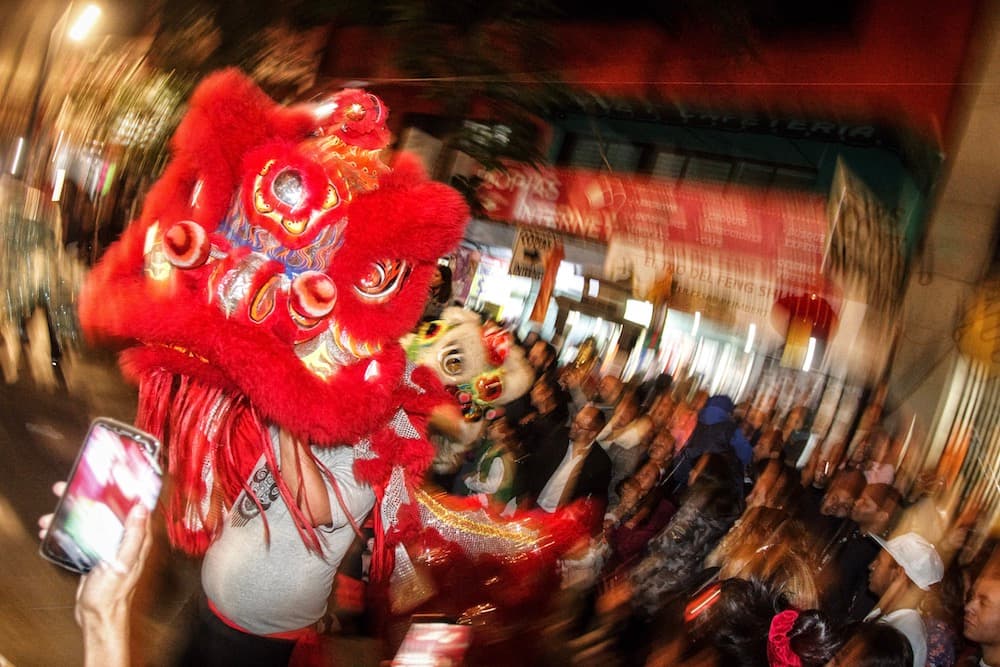 disfraces del Año Nuevo Chino