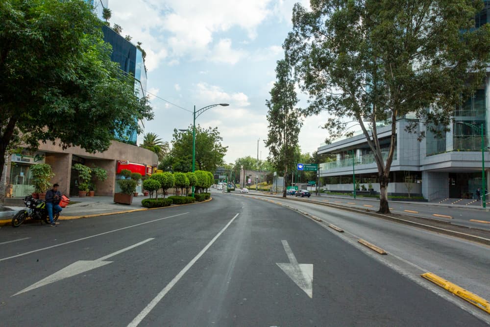 Parece domingo: tránsito vehicular en CDMX disminuye 61%