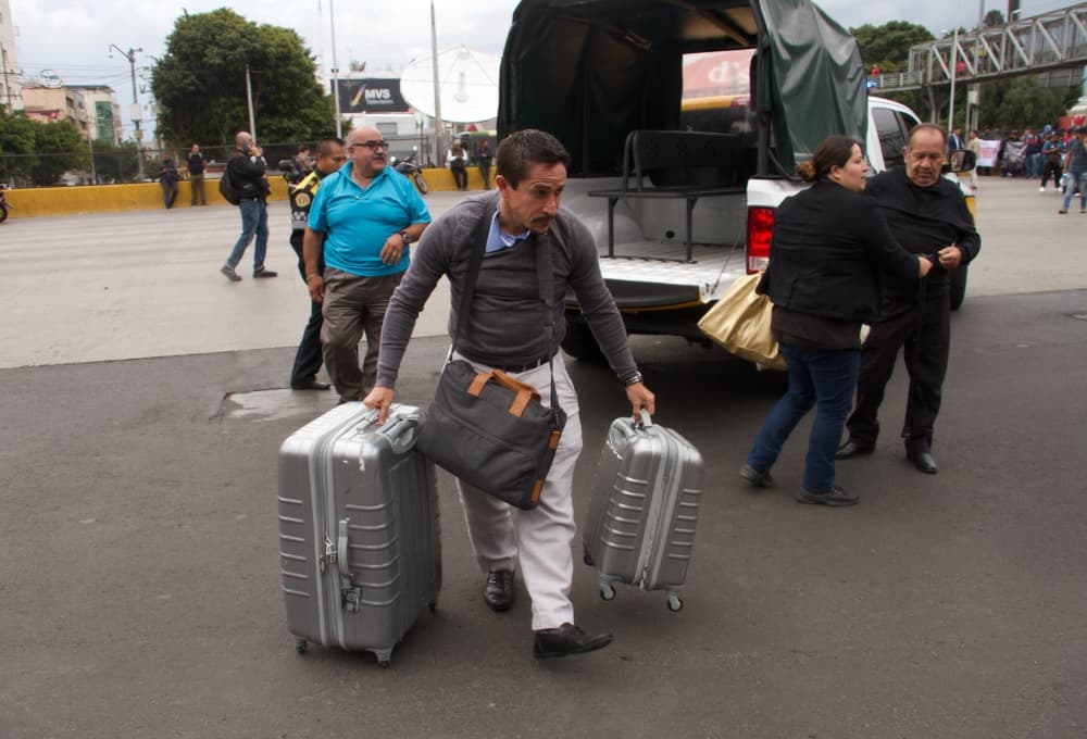 bloqueo en la Terminal 1