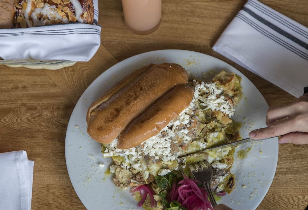 tortas de chilquiles en la CDMX