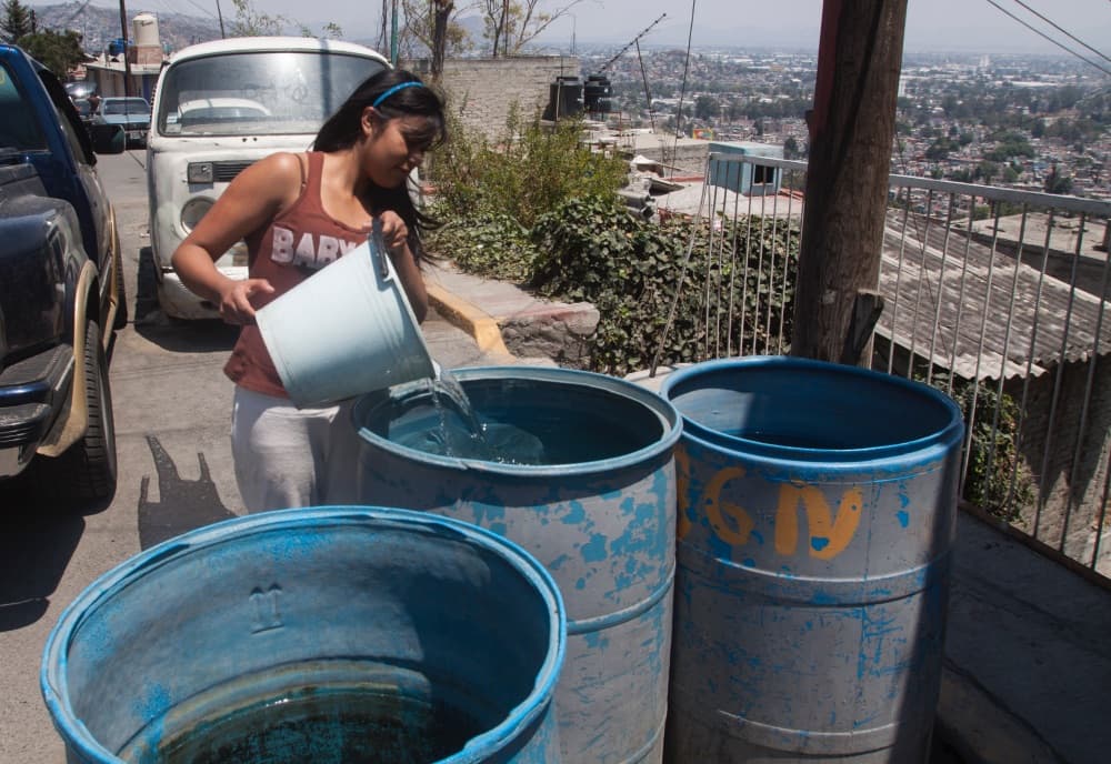 corte de agua en la Ciudad de México