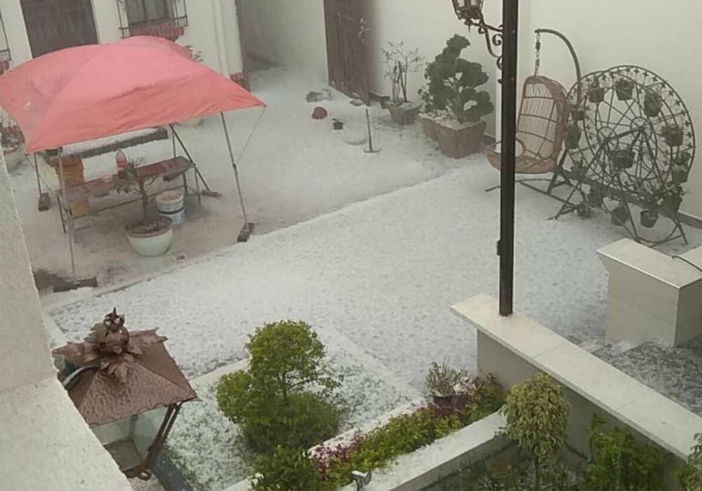 Granizada en la CDMX también afectó a Azcapotzalco y Miguel Hidalgo