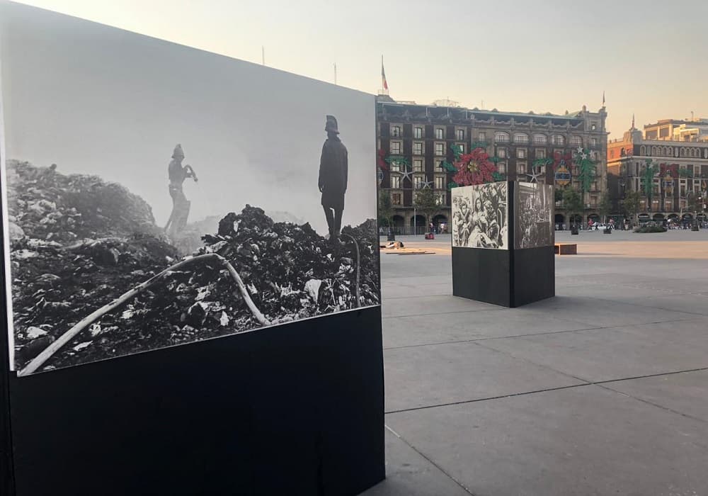 Lánzate a la última exposición en el Zócalo de este año