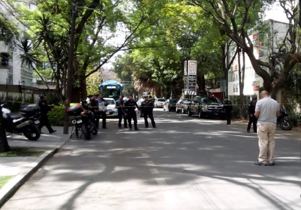 Durante robo, muere presunto asaltante en Polanco