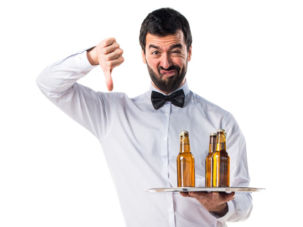 buena comida y mal servicio