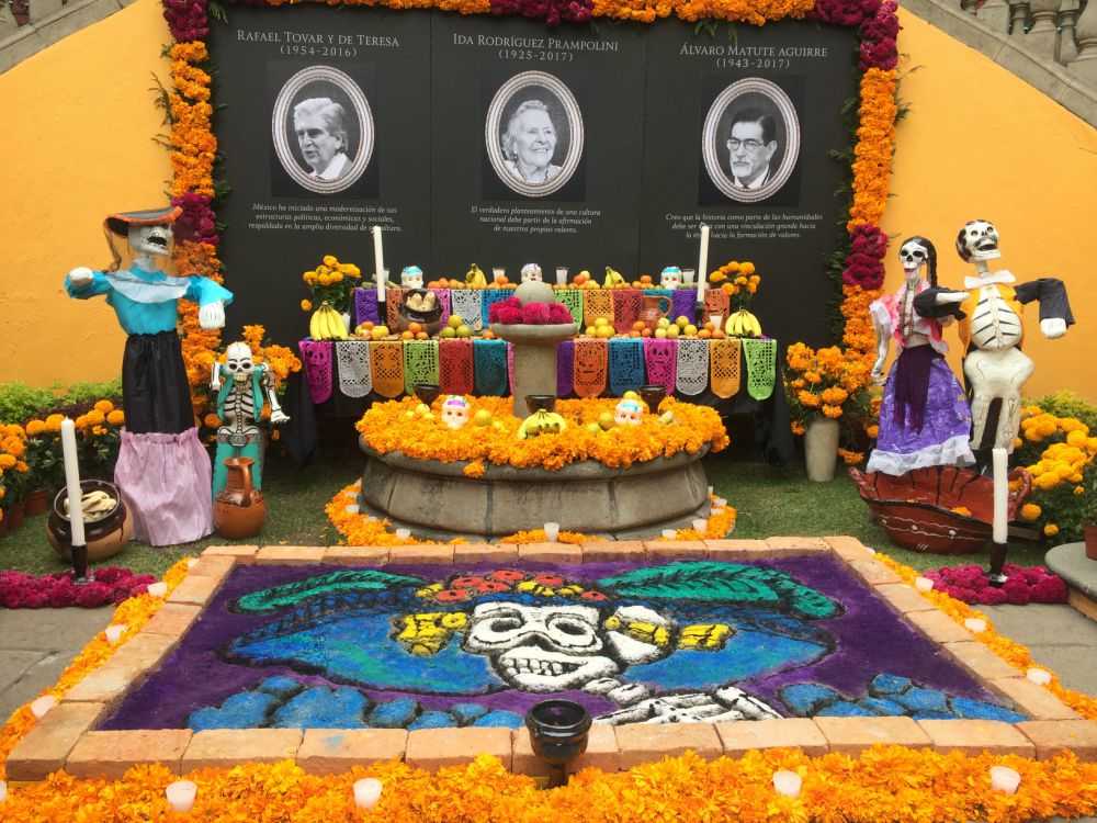 Ofrendas Día de Muertos San Ángel