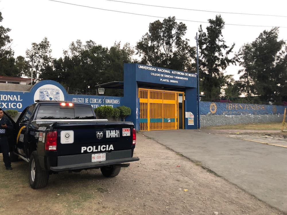 Muerte de una alumna del CCH Oriente