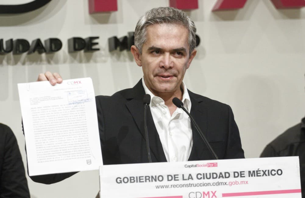 Estos son los cambios en el gabinete de Mancera.
