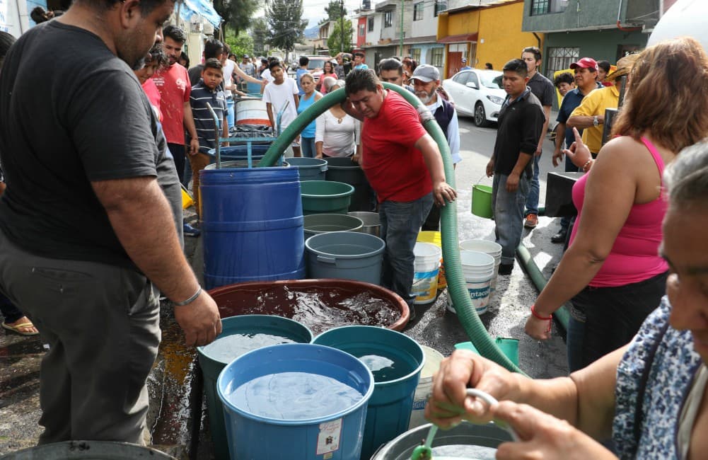 Zonas que se recuperarán más rápido del megacorte de agua en la CDMX