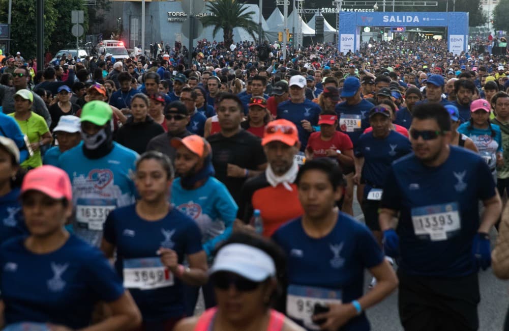 Seis mujeres son víctimas de asalto en el medio maratón de la CDMX