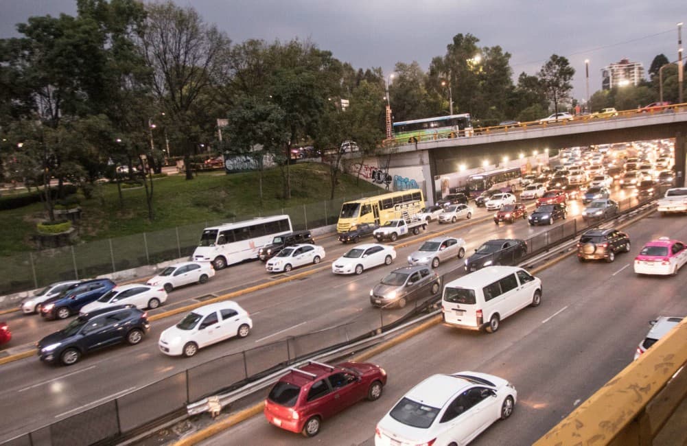 carril reversible en circuito interior