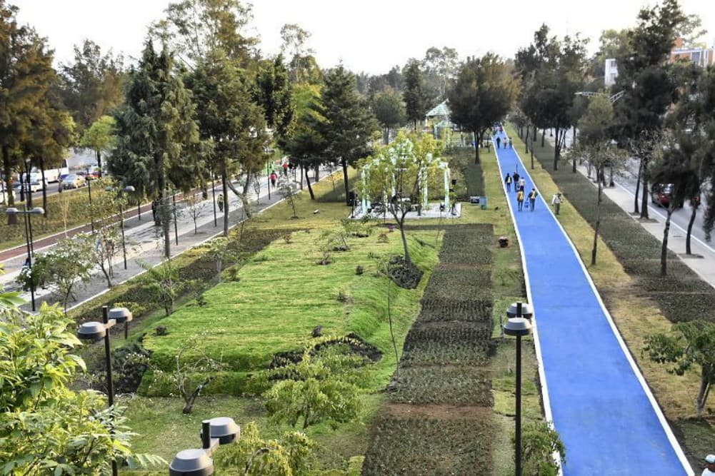 Inauguran Parque Lineal Periférico Oriente