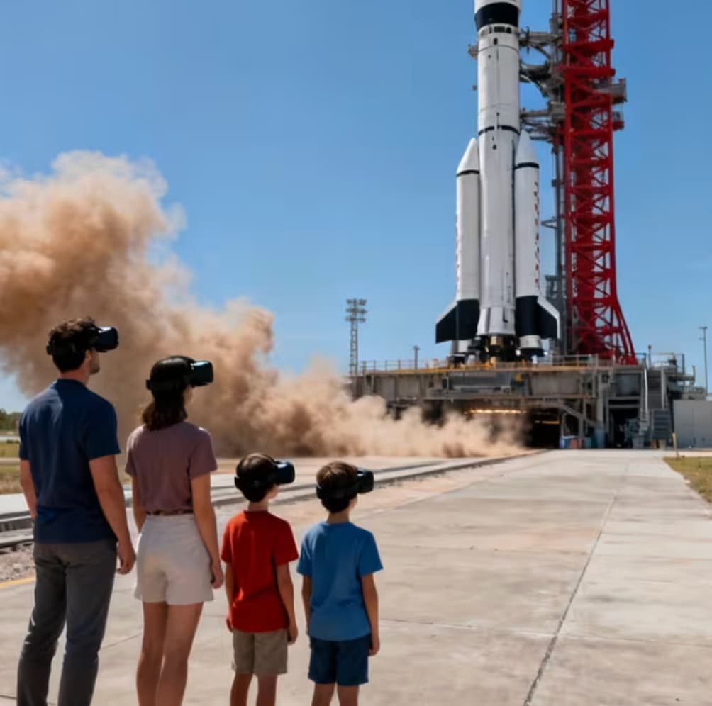 La experiencia de realidad virtual para viajar a la Luna abre en CDMX desde $200 | Foto: Fever