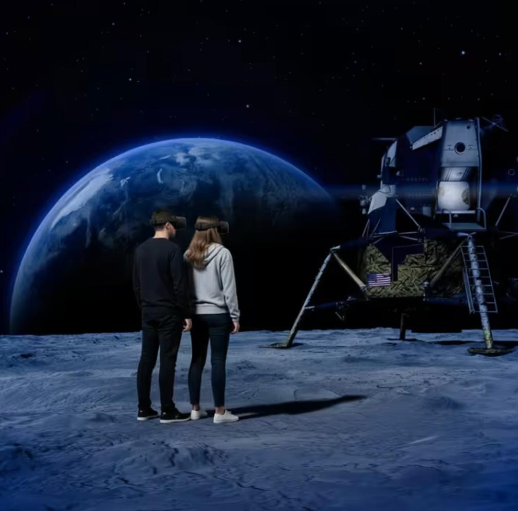 Podrás caminar sobre la Luna en esta experiencia inmersiva que llega a CDMX | Foto: Fever