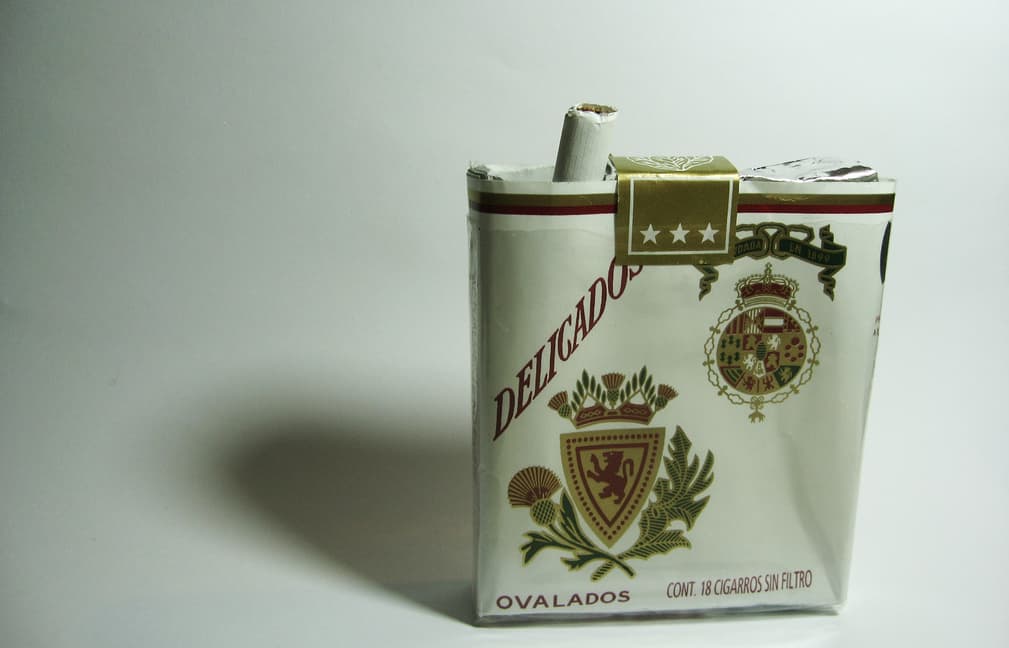 Cigarros delicados