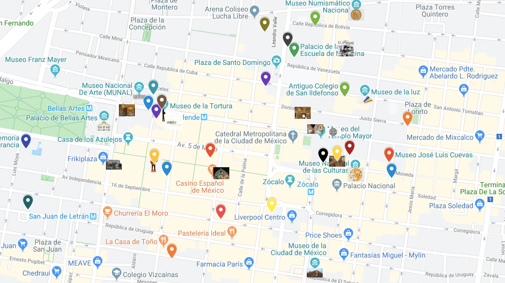 museos en el Centro
