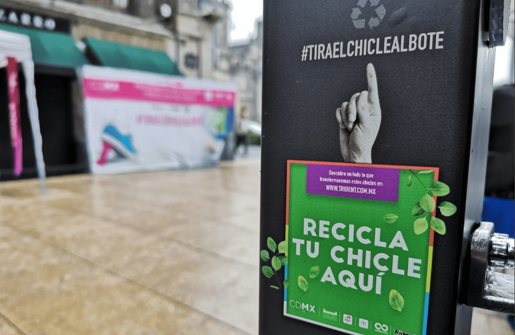 reciclar chicles